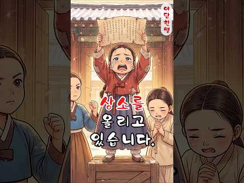 "억울합니다!" 일곱 살이 눈보라 속에서 올린 상소문| shorts