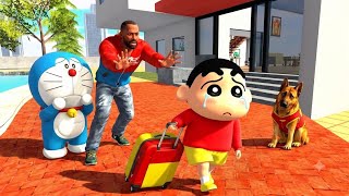 🔥ডোরেমনের সাথে ঝগড়া করে সিনচ্যান বাড়ি ছেড়ে চলে গেল | Indian Bike Driving 3D