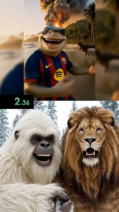 Download lagu Yeti and Lionman - Missing Dance Songs brainrot 🙀 PART 1 #brainrot #funny