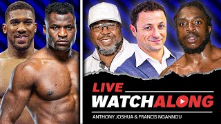 LIVE 🔴 ANTHONY JOSHUA vs FRANCIS NGANNOU [ LIVE WATCHALONG ] Knockout Chaos