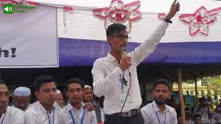 2222 Convention by RO FDMN RC. Massage for Rohingya Youth by Abdul Habes