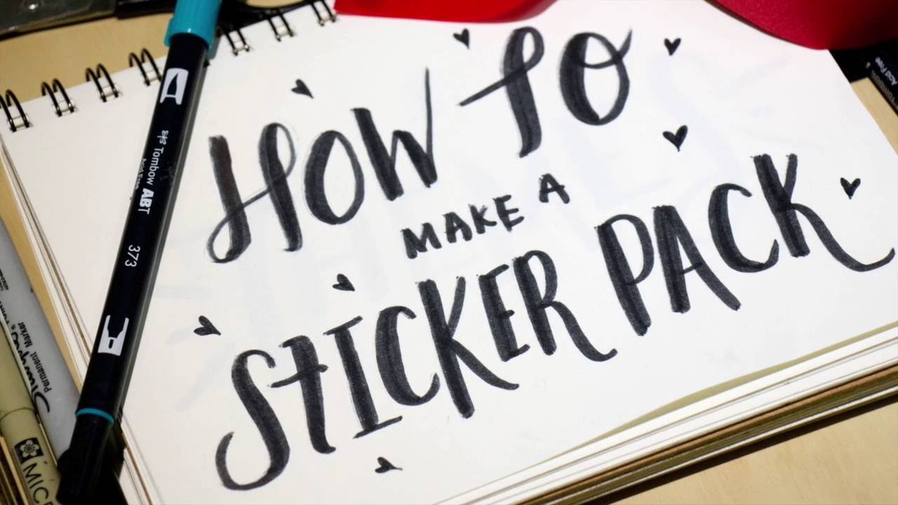 Sticker Wrap Youtube Tutorial How to Make a Sticker Pack - YouTube