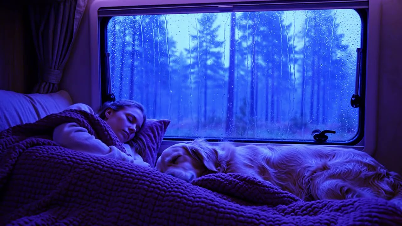 Deep Sleep with Relaxing Rain and Thunder Sounds