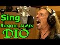 How To Sing Ronnie James Dio Songs - Ken Tamplin Vocal Academy - Vocal Coach - Singing Lesson