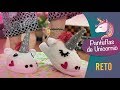 Pantuflas de Unicornio :: Chuladas Creativas Slipper Unicorn DIY