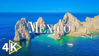 FLYING OVER MEXICO (4K UHD) - Calming Music Along With Beautiful Nature Videos - 4K Video Ultra HD