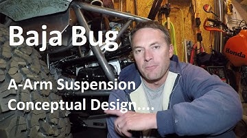 Baja Bug Rear A Arm Suspension Conceptual Design
