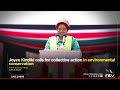 Joyce Kindiki calls for collective action in environmental conservation