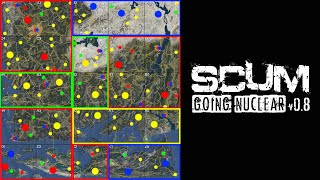 Scum 0.8 Handbook - Part 11 - Ultimate Map Looting Guide and Base Location Guide