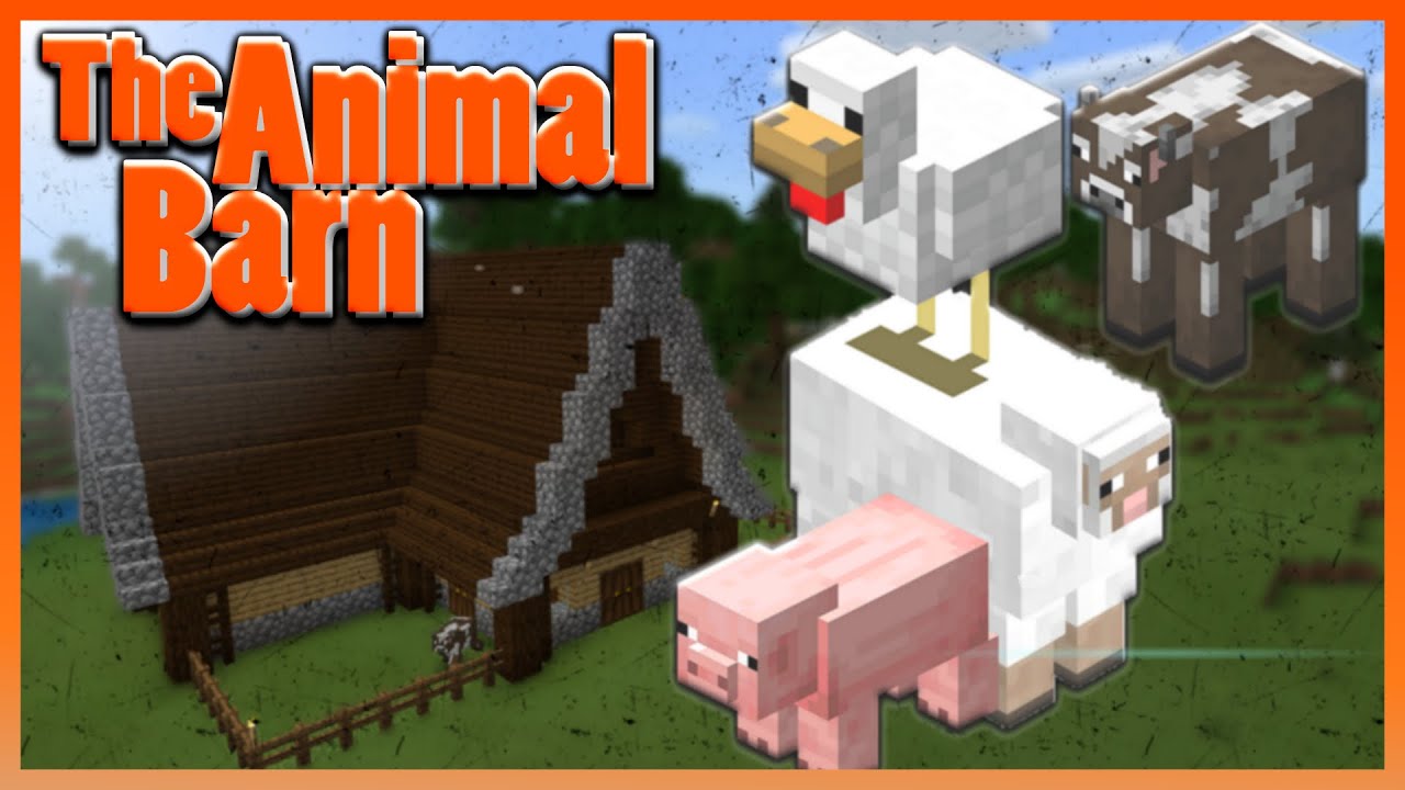 The Animal Barn [Minecraft Bedrock Survival] YouTube