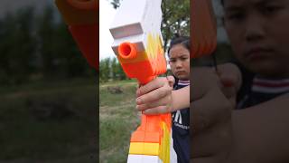 Mean Duo‼️ Vs Cool Bro And Sis Minecraft Nerf Gun👹 Jjaipan Resimi