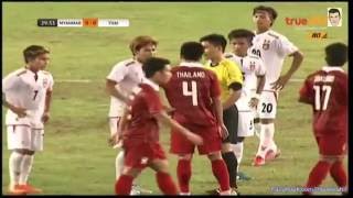 ไฮไลท์จัดเต็ม ทีมชาติไทยU-19 0-1 เมียนมาร์U-19 [MyanmarU-19InvitationalCup2016]