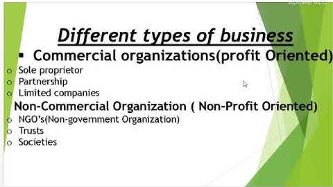 Types of Business by Miss Mehak Khan from VU ASSASSINS