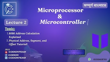 2. 8086 Address Calculation Explained | Physical Address, Segment, and Offset Tutorial!