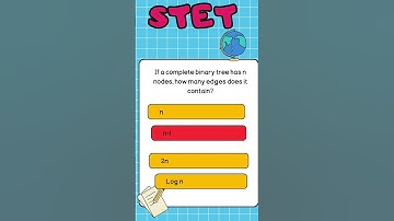 STET 2025 Computer Science Short Quiz | Most Important PYQs 🔥 | #stet2025