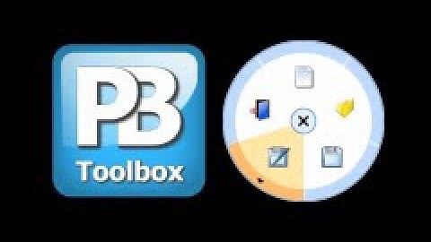 PBToolbox Powerbuilder RadialContextMenu demonstration