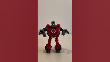 LEADFOOT transformation #stopmotion #transformers