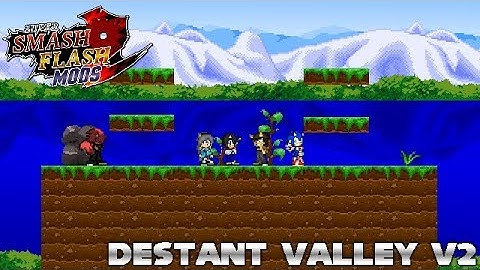 SSF2 Mod: Destant Valley Re-Make (over Chaos Shrine)
