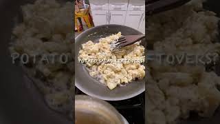 Potato Salad Leftovers #shorts #leftovers #foodhacks #frugaltips