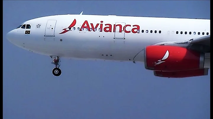 Avianca Brasil Airbus A330-243 (PR-OCG) | Landing in Santiago SCL Rwy 17L
