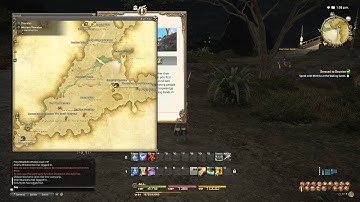 Final Fantasy XIV map bug?