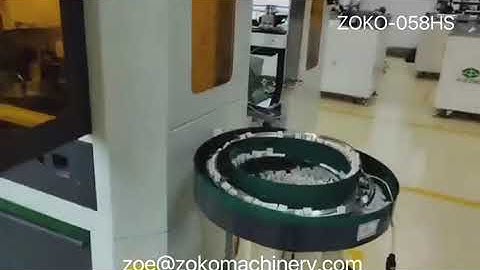 ZOKO-058HS Automatic Both sides Crimping + housing insertion Machine