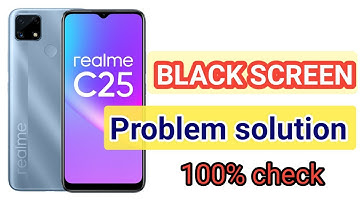Realme C25 BLACK SCREEN Problem  Solution.Realme C25 Display replacement.