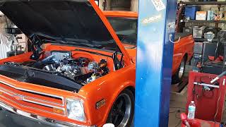 Chassis Dyno of 540 Stroker Engine in 1968 COMPLETE Restoration Build.