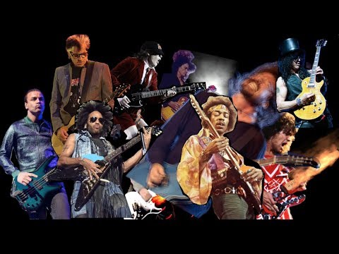 Foo Fighters: The Pretender mashup with 14 guitar riffs