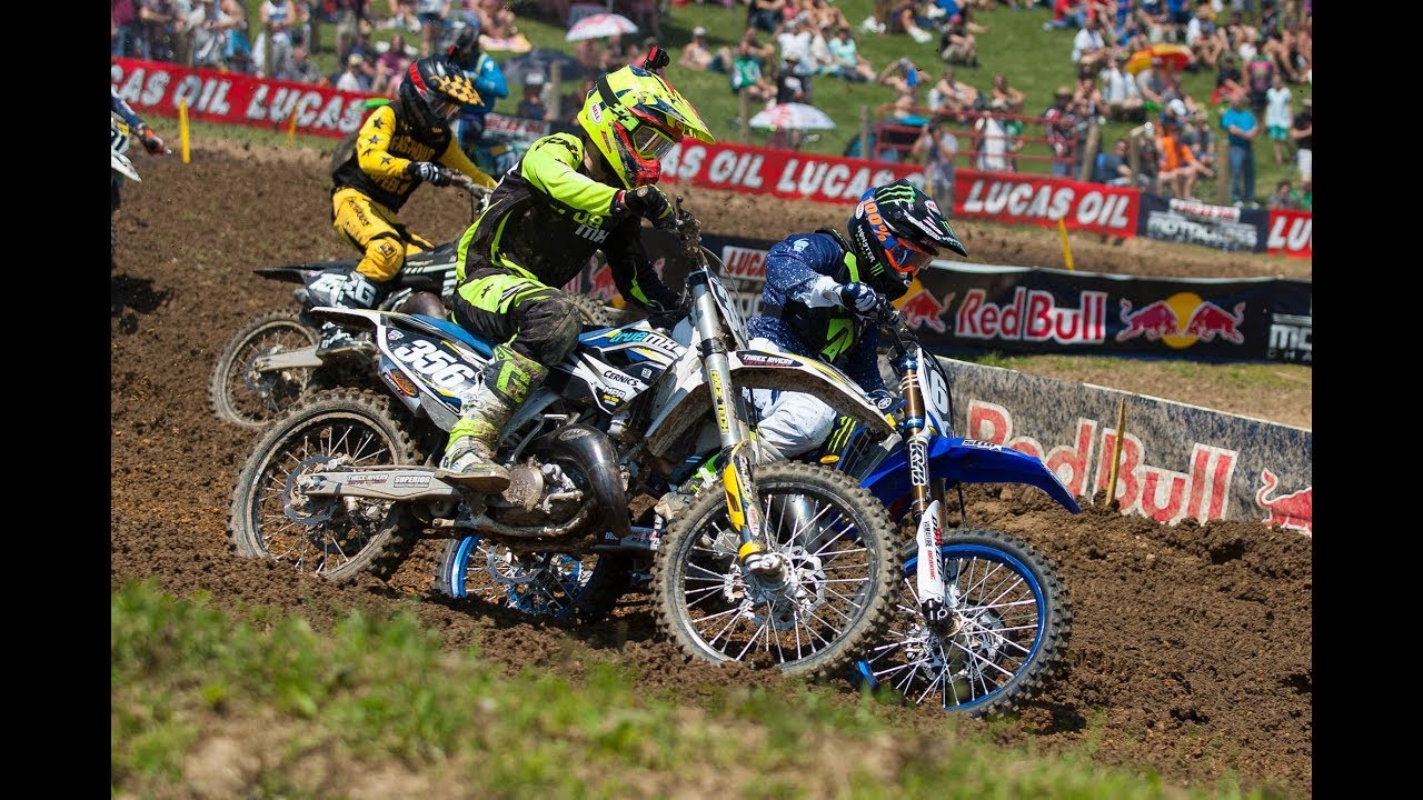 Racer X Films: Daniel Lippman 125 All Star Race High Point Full Moto - YouTube
