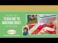 Insider Tips Teach Me to Machine Quilt with Pat Sloan