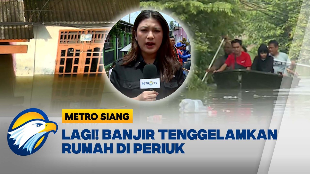 Banjir Melanda Tangerang Periuk Tanggul Jebol Akibat Hujan Deras - [Newsline]