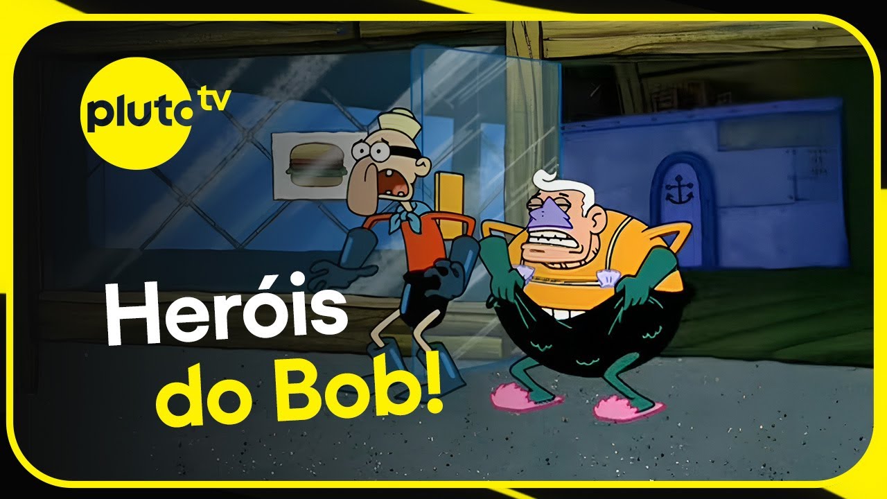 30 minutos de Homem Sereia e Mexilhãozinho | Bob Esponja | Pluto TV