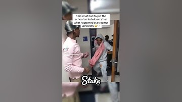 STREAMER UNIVERSITY WENT ON LOCKDOWN 😳 #kaicenat #streamer #shortsfeed #shortvideo #share #shorts