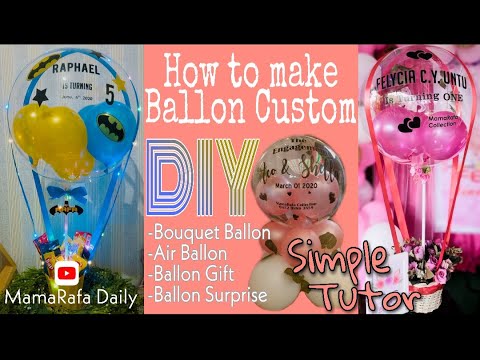 Video: Cara Membuat Balon Kejutan