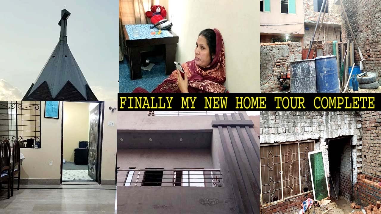 Finally My New Home Tour Complete Vlog , - YouTube