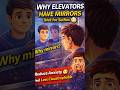 Why Elevators Have Mirrors (Not for Selfies 😳)#shorts#viral#facts