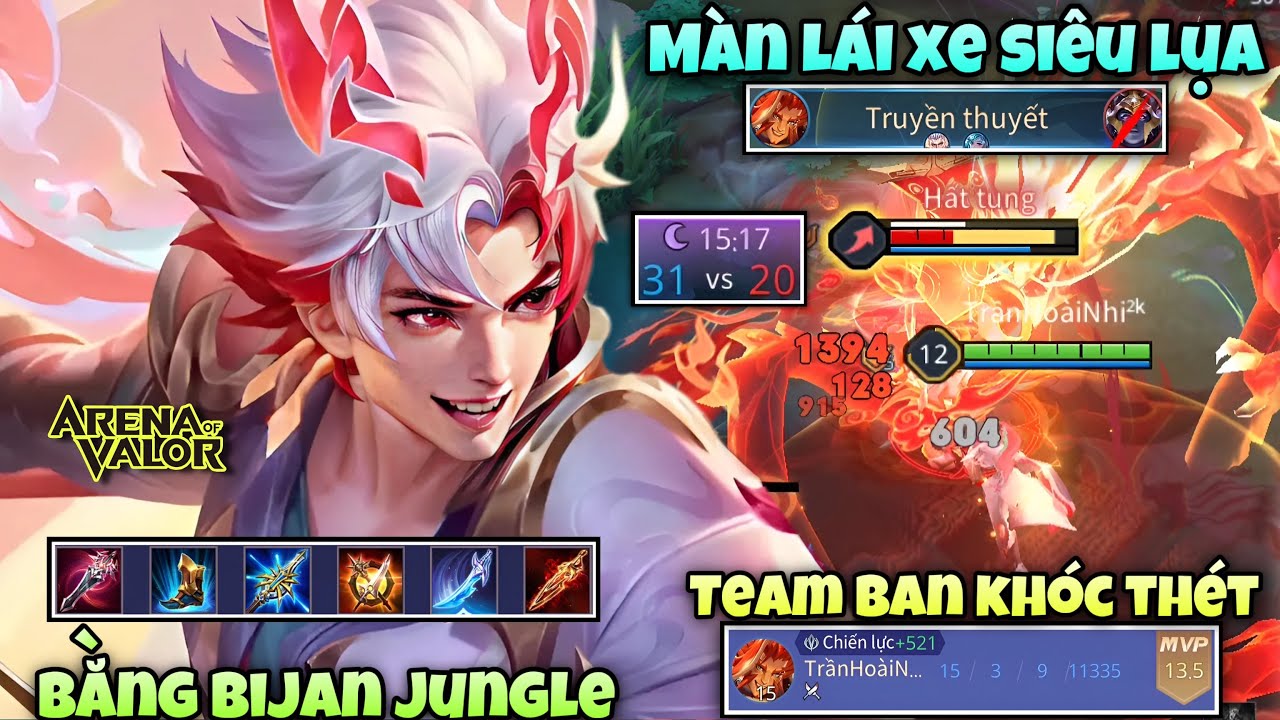 Màn Lái Xe Siêu Lụa Bằng Bijan Jungle Khiến Team Bạn Khóc Thét Khi Không Thể Chạy Thoát