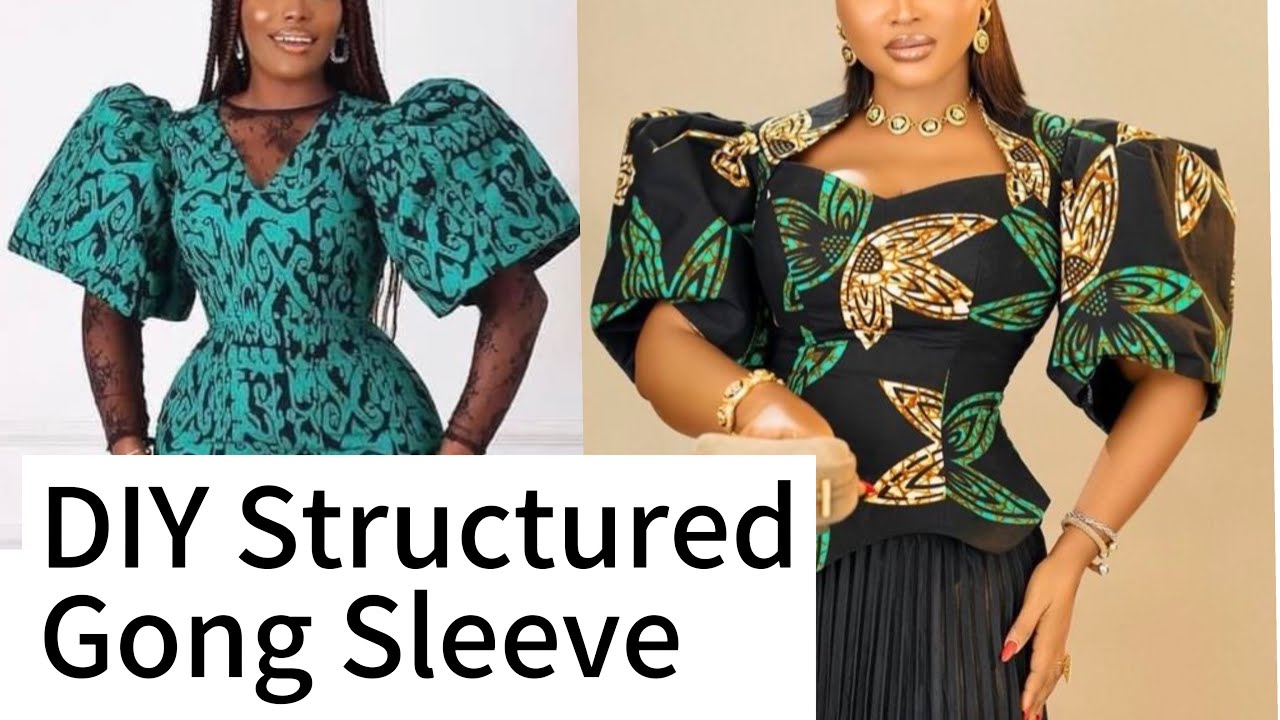 Сделай сам: как выкроить и сшить структурированный рукав для гонга☘️