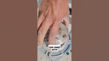 fixing jammed motor #howtofix #jammed #motor #etp #agitotor