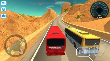 Desert Bus Racing Game - Multiplayer | Bus Racing - Hill Climb #4 Android GamePlay & Game Video HD