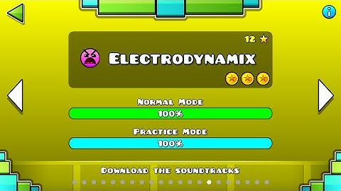 Geometry Dash - Electrodynamix (All coins)