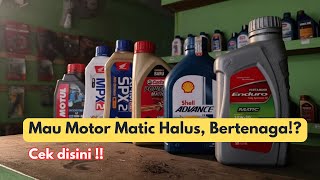 TOP 5 Oli Motor Matic Terbaik 2025: Mesin Halus & Irit Bensin!