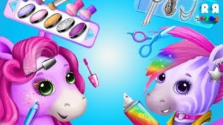 Pony Sisters Pop Music Band - Kids Play and Learning Colour Hair Make Up and Play Music screenshot 5
