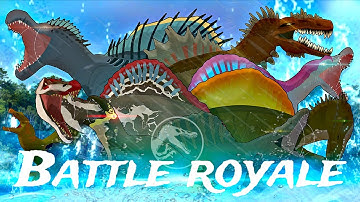 Spinosaurus Battle Royale animation (2025)