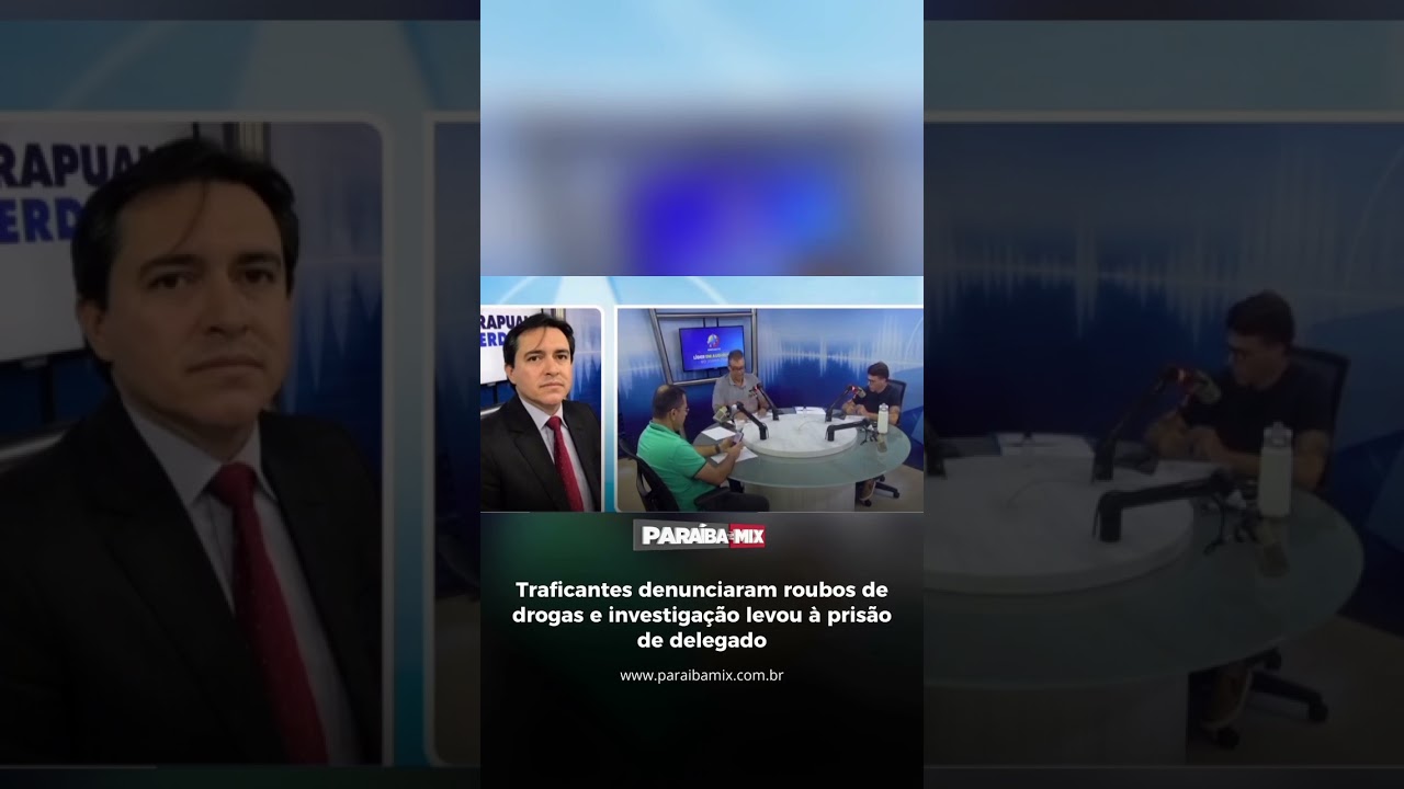 Traficantes denunciaram roubos de drogas e investigação levou à prisão de delegado