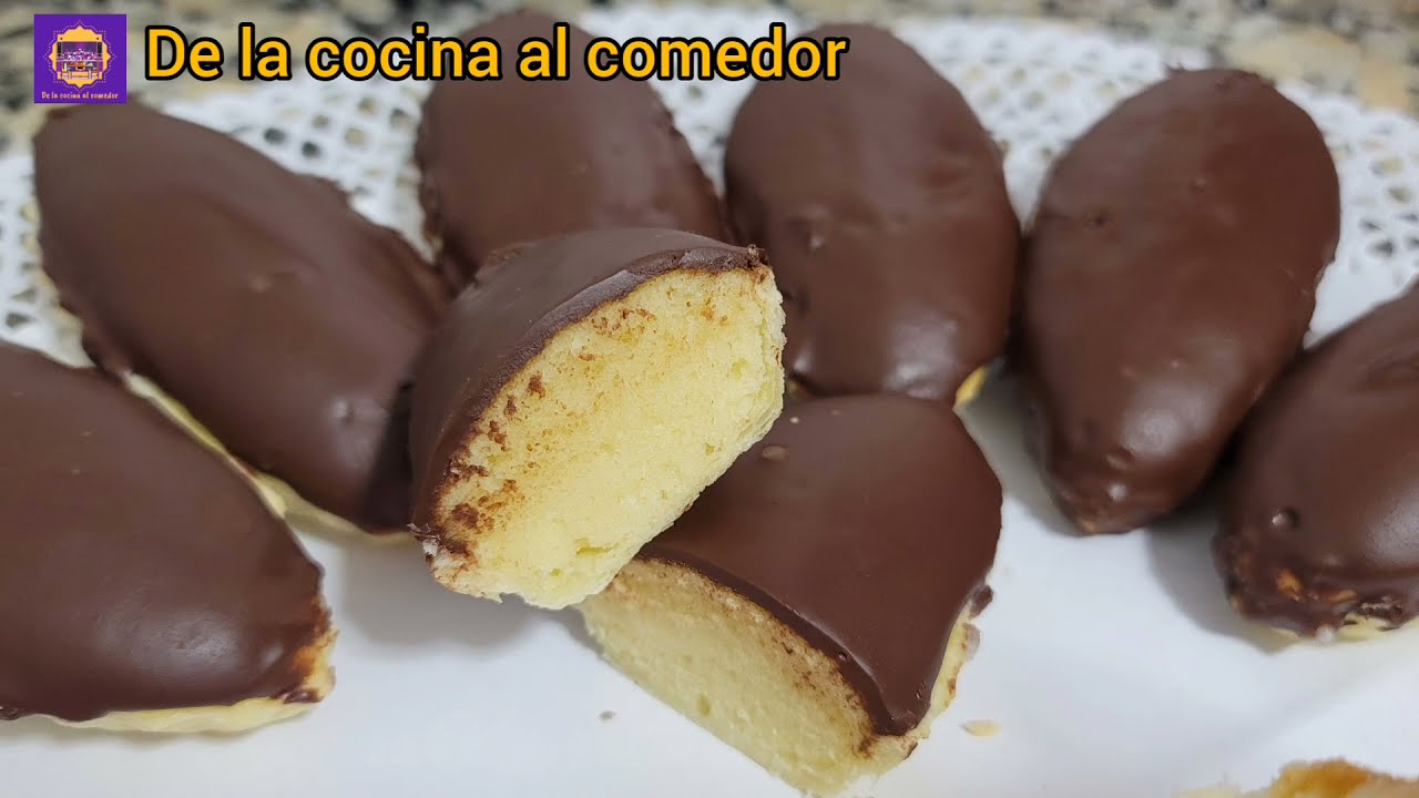 Barquitos de chocolate (más parecidos aún a los comprados)