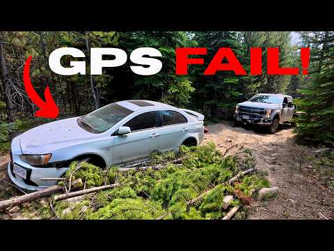 Forest Fire GPS Detours Create MAYHEM!