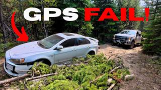 Forest Fire GPS Detours Create MAYHEM!
