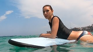 Mein Erstes Mal Surfen Inklusive Unfall...